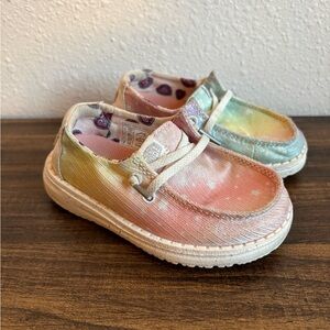 Hey Dude Wendy Toddler Sparkle Star Shoes